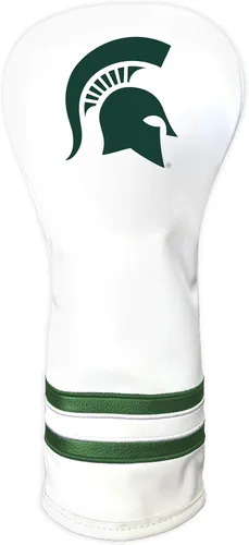 Vista 26 de Team Golf NCAA Funda para Cabeza de Palo de Golf Fairway Vintage Blanca, Diseño que se Ajusta a la Forma, Diseño Retro