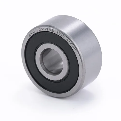 Vista 3 de XIKE 1 Pcs 2201-2RS Sealed Self-Aligning Ball Bearings 12x32x14mm. Lubricated and Chrome Steel Fits