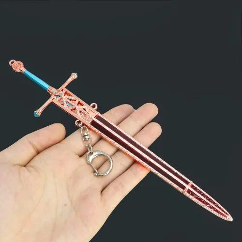 Vista 8 de Elden Ring - Figura de acción de espada de caballero cariano, 8.7 in, para adolescentes y adultos, multicolor, no requiere