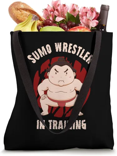 Vista 4 de Bolsa de mano de sumo I'm A Sumo Wrestler In Training Wrestling Sumo