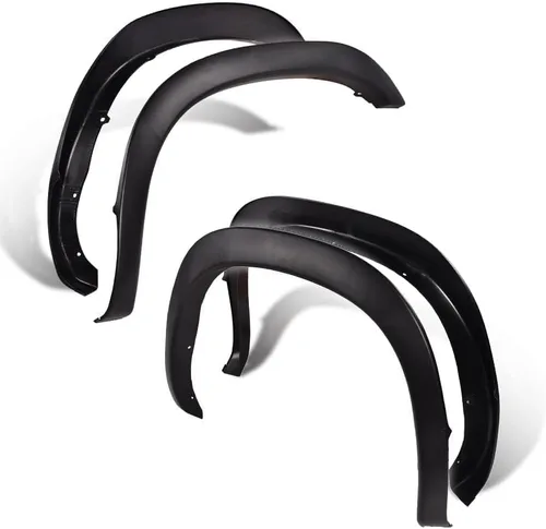 Vista 4 de G-PLUS Defensas laterales compatibles con Dodge Ram 2500 3500 modelos solo 2010-2017 (No se ajusta a modelos Dually o Chassis Cab) Defensas de rueda