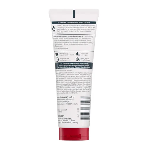 Vista 2 de Eucerin Advanced Repair Light Feel Crema para pies, 3 onzas (paquete de 7)