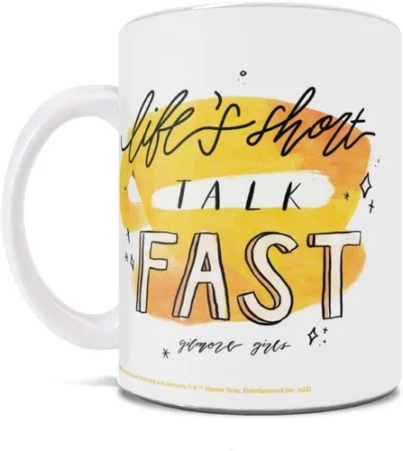Vista 14 de Trend Setters Friends the Television Show – 25 años – Mercancía oficial – Taza de café o té de cerámica blanca de 11 onzas – perfecta para regalar