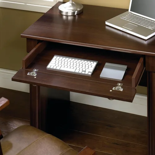 Vista 6 de Sauder Escritorio para computadora Palladia, acabado cereza selecto