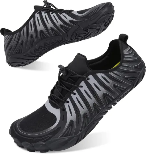 Vista 3 de Scurtain Unisex Mens Womens Athletic Hiking Water Shoes Quick Dry Barefoot Aqua Shoes Swim Shoes Beach Shoes with Drainage