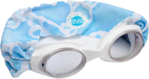 Vista 8 de Splash Place - Gafas de natación con correa de tela - Gafas de natación para adultos y niños - Tema de todo el mundo