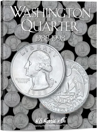 Vista 20 de H.E. Harris & Co. Carpeta de monedas del cuarto del Parque Nacional de Washington de EE. UU. Volumen 2 2016 – 2021 P & D # 2881