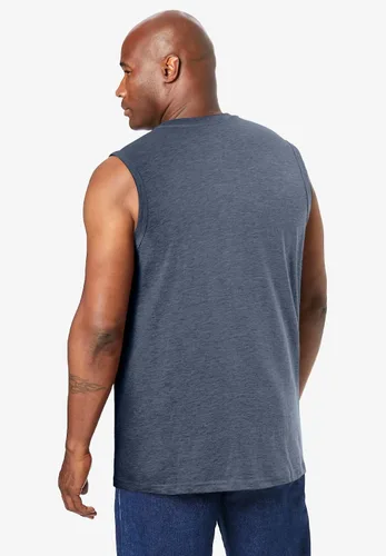 Vista 3 de KingSize - Camiseta para hombre (talla grande, alta y ligera)