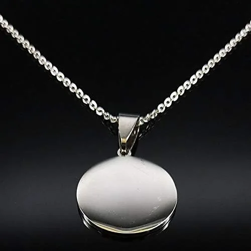 Vista 3 de 2024 Tree of Life Stainless Steel Necklaces for Women Silver Color Necklaces Pendants Jewellery Bisuteria