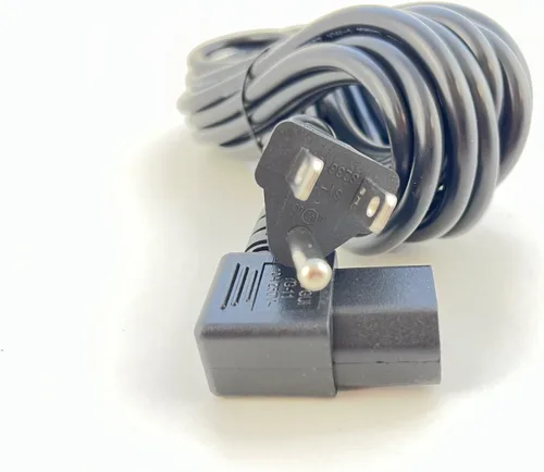 Vista 4 de OMNIHIL - Cable de alimentación C13 extra largo en forma de L de 15 pies compatible con purificador de aire Ivation Modelo: IVADGOZHEPA
