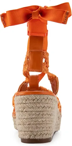Vista 3 de Aerosoles Sandalia Scarlett Raffia de cuña para mujer