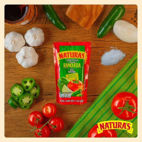 Vista 8 de NATURA'S Salsa Ranchera, Heat-and-Eat Ranch - Salsa para pasta en bolsa de 7.1 onzas, fácil de abrir (paquete de 3)