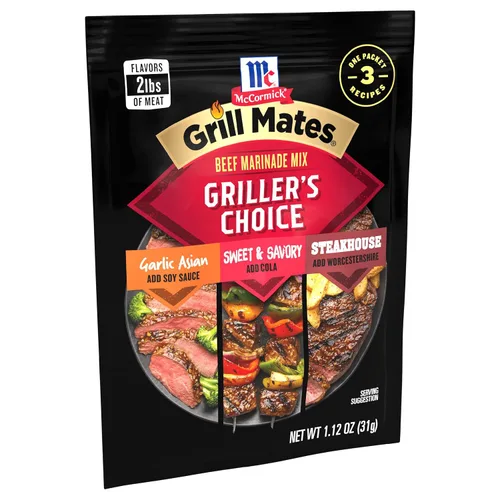 Vista 2 de McCormick Grill Mates Griller's Choice - Mezcla de adobo de ternera, 1.12 onzas (paquete de 12)