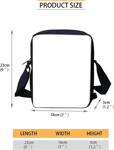 Vista 8 de Halloween Cat Small Messenger Bag Crossbody Shoulder Bag for Women Black Cat Pumpkin
