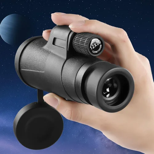 Vista 5 de Monoculares 10x25 Telescopio Ligero con Zoom Impermeable 103006-negro