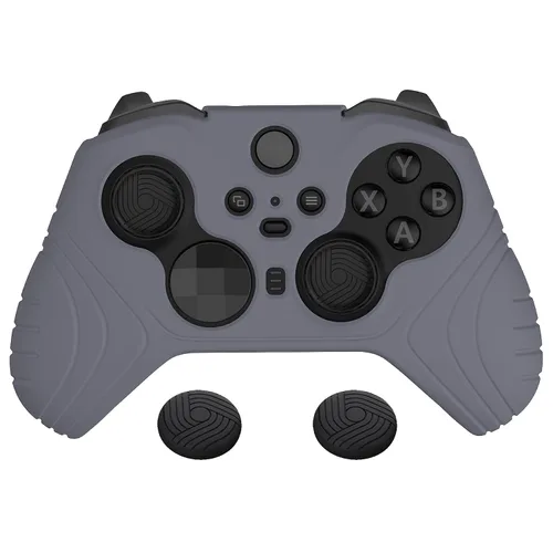 Vista 18 de PlayVital Samurai Edition Anti Slip Silicone Case Cover for Xbox Elite Wireless Controller Series 2 Core, Ergonomic Soft Rubber Skin Protector for