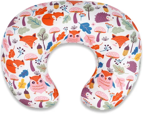 Vista 13 de Almohada de lactancia - Almohada de lactancia con relleno transpirable y funda extraíble, soporte ergonómico para lactancia materna y biberón