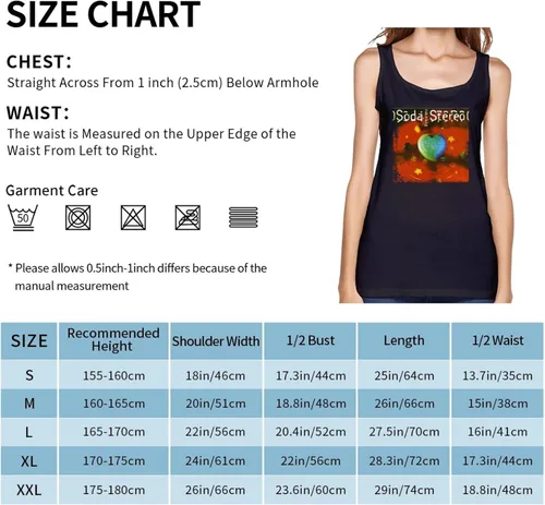 Vista 2 de Soda Stereo Dynamo - Camiseta sin mangas para mujer, ajuste holgado, informal, sin mangas