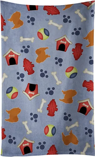 Vista 85 de Caroline's Treasures BB3948KTWL Affenpinscher Dog House Collection - Toalla de cocina para invitados, toalla de baño decorativa para cara, té, paño