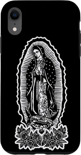 Vista 24 de Funda para iPhone 16 Nuestra Señora Virgen De Guadalupe Virgen María Tattoo Hombres Mujeres
