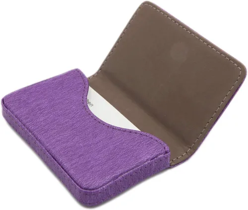 Vista 25 de Cartera con bloqueo RFID - Tarjetero minimalista de cuero para negocios, 12-verde, Pequeña, Slim