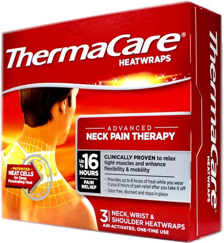 Vista 2 de ThermaCare HeatWraps cuello, muñeca y hombro - 3 unidades, paquete de 3
