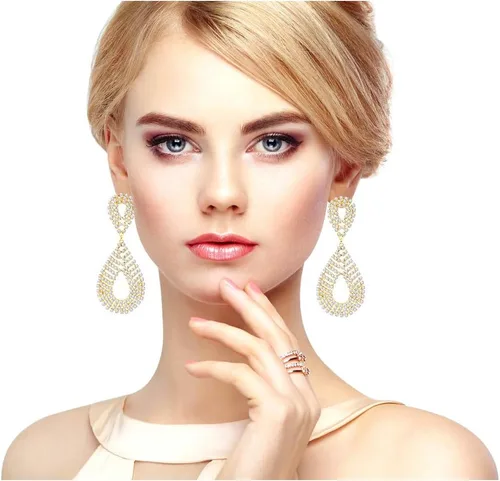 Vista 7 de Conjunto de accesorios de Gatsby de los años 20 para mujer, disfraz de flapper con diadema de los años 20