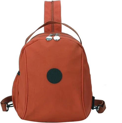 Vista 9 de Mochila impermeable para mujer, elegantes bolsas de mensajero, bolsa cruzada con múltiples compartimentos, Negro