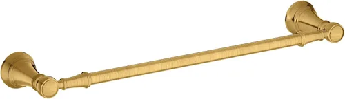 Vista 5 de Moen YB8418BG Weymouth - Toallero individual de 18 pulgadas, oro cepillado