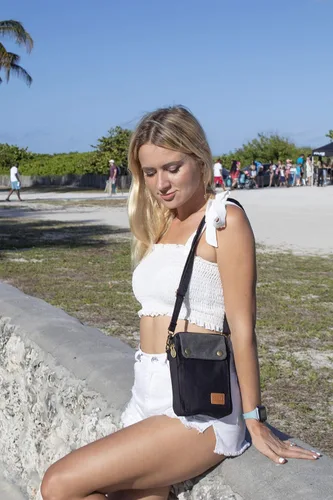 Vista 2 de AOCINA Pequeña bolsa cruzada de viaje, monedero para teléfono, bolso cruzado para mujer, bolso pequeño tipo cartera, monedero pequeño para niñas