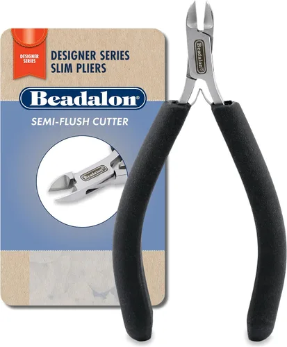 Vista 15 de Beadalon Designer Series - Alicates delgados con punta de cadena, color Negro