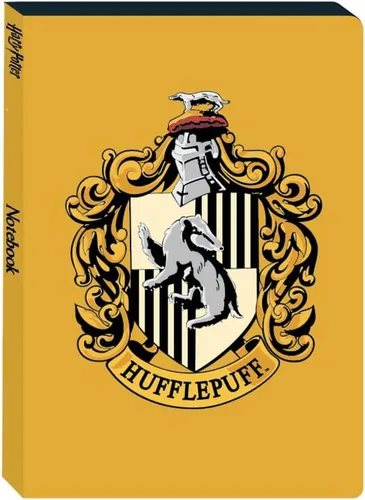 Vista 4 de Harry Potter - Papelería y cuadernos - Cuaderno de 288 páginas de Harry Potter Hufflepuff A5 Flex