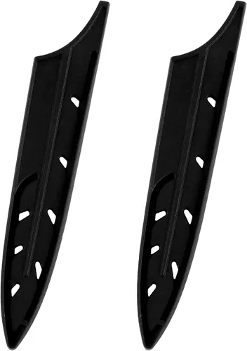 Vista 32 de XYJ Juego de 2 fundas para cuchillos de seguridad, protector de bordes de cuchillos, funda universal para cuchillos, pelado, funda de cuchillo