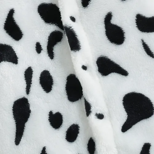 Vista 6 de GRNSHTS Baby Boy Girls Halloween Romper Velvet Hoodied Dalmatian Jumpsuit Toddler Costumes Cartoon Animal Clothes