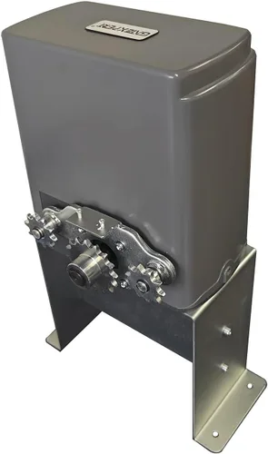 Vista 6 de Kit de operador de puerta automática deslizante con 2 controles remotos, puertas deslizantes de hasta 1200 libras y motor de puerta accionado por