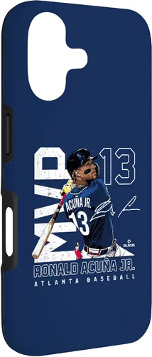 Vista 3 de MVP Ronald Acuna Jr Atlanta MLBPA - Carcasa para iPhone 17