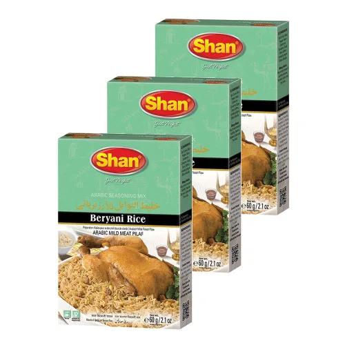 Vista 93 de Shan Chicken 65 - Mezcla de recetas y condimentos de 2.1 oz (60 g) - Polvo de especias para pollo frito picante agridulce - Adecuado