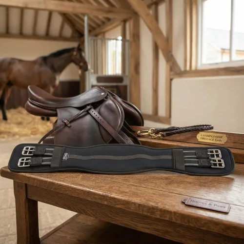 Vista 2 de Shires ARMA - Cincha de neopreno para doma