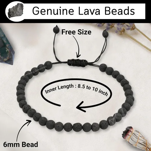Vista 9 de Amazing Gemstone Crystal Anklet Ankle Bracelets for Women - Waterproof Beaded Healing Crystal Anklets, Plus Size Chakra Gemstone Bead Anklet