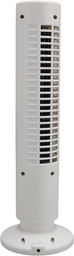 Vista 7 de SUNGOOYUE Cooling Tower Fan, Bladeless, Safe Design with Unique Tower Shape for Home, Bedroom, USB ABS Table Fan, 2 Speeds for Decoration or White