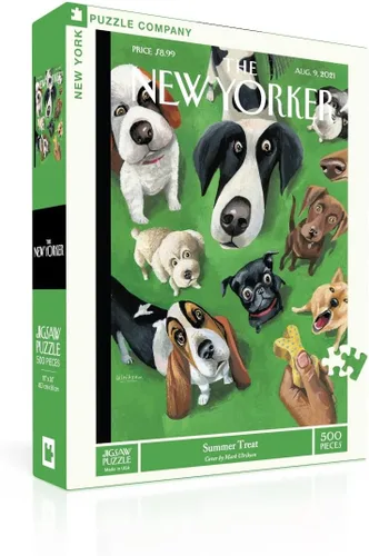 Vista 8 de Nueva York Puzzle Company – New Yorker Baby It 's cold outside – rompecabezas de 1000 piezas.