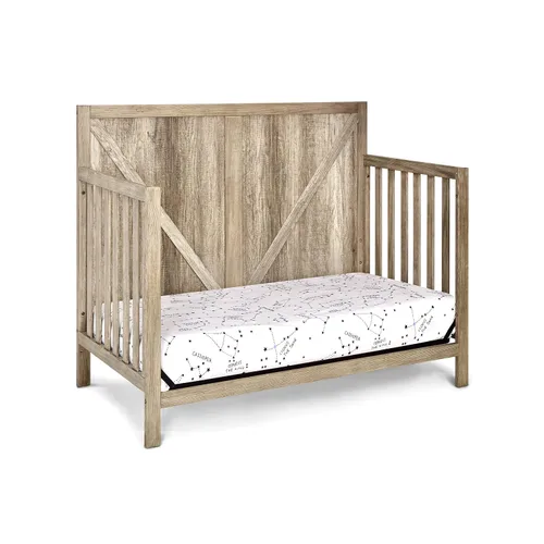 Vista 8 de Suite Bebe Barnside - Cuna convertible 4 en 1 para bebés en Castaño Vintage