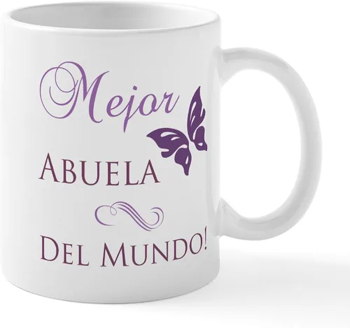 Vista 23 de CafePress Taza de café de cerámica Number One Abuelo de 11 oz (11.0 fl oz)