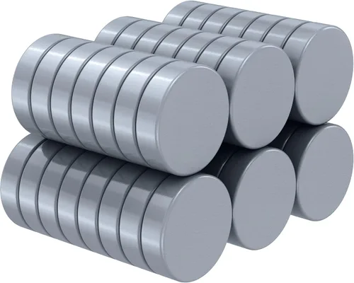 Vista 10 de SMARTAKE 45 piezas de imanes para refrigerador, imanes pequeños redondos de 6x2mm para nevera, imanes de neodimio premium multiusos para oficina