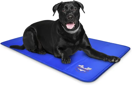 Vista 11 de Arf Pets Alfombrilla de enfriamiento para perros – Almohadilla de gel de auto-enfriamiento para camas, perreras y jaulas Duradera, no tóxica
