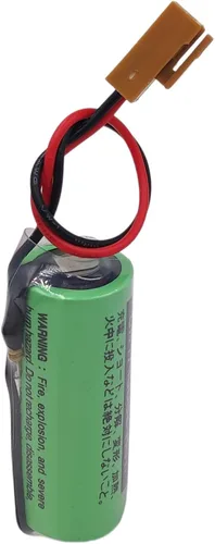 Vista 6 de (15 unidades) 3V 2500mAh CR17450SE-R PLC Batería de litio con enchufe para FANUC A98L-0031-0012 Sistema CNC no recargable