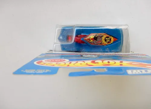 Vista 2 de Hot Wheels 2000 035 kung fu Force Series 3 de 4 Blue Shadow Jet II 1:64 Coche coleccionable fundido a presión