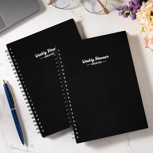 Vista 9 de Weekly Planner - Undated Planner for Whole Year, 67 Weeks, 5.7'' x 8.2