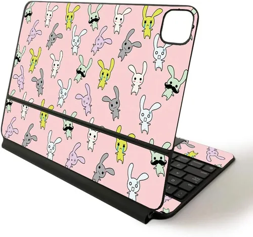 Vista 22 de MightySkins - Skin para Apple Magic Keyboard para iPad Pro de 11 pulgadas (2020) - Sushi Funda protectora de vinilo duradera, y única, aztec fox