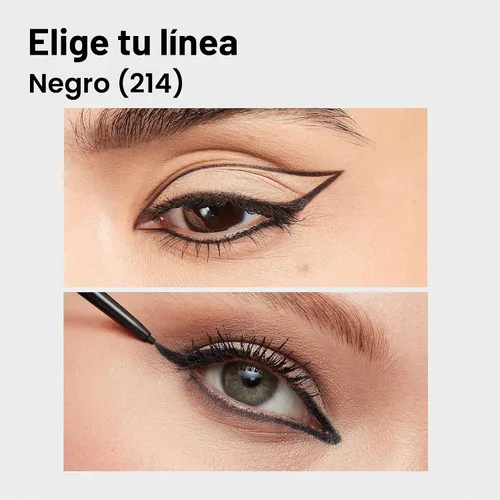 Vista 5 de Revlon ColorStay Micro Hyper Precision Gel Delineador de ojos, 214 Negro